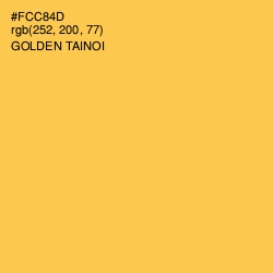 #FCC84D - Golden Tainoi Color Image