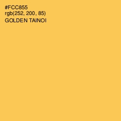 #FCC855 - Golden Tainoi Color Image