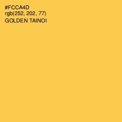 #FCCA4D - Golden Tainoi Color Image