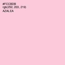 #FCCBDB - Azalea Color Image