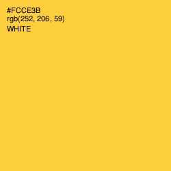 #FCCE3B - Sunglow Color Image