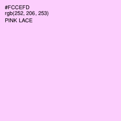 #FCCEFD - Pink Lace Color Image