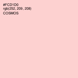 #FCD1D0 - Cosmos Color Image