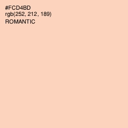 #FCD4BD - Romantic Color Image