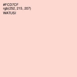 #FCD7CF - Watusi Color Image