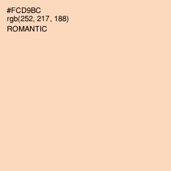 #FCD9BC - Romantic Color Image