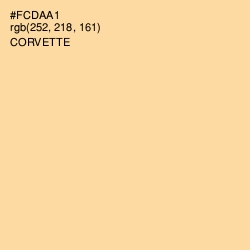 #FCDAA1 - Corvette Color Image