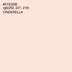 #FCE3DB - Cinderella Color Image