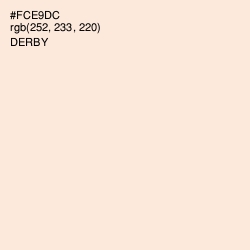 #FCE9DC - Derby Color Image