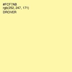 #FCF7AB - Drover Color Image