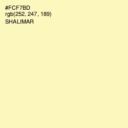 #FCF7BD - Shalimar Color Image