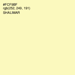 #FCF9BF - Shalimar Color Image