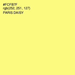 #FCFB7F - Paris Daisy Color Image