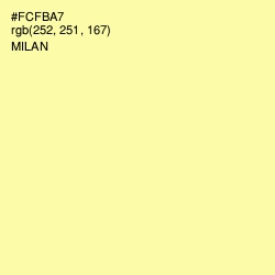 #FCFBA7 - Milan Color Image