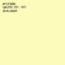 #FCFBBB - Shalimar Color Image