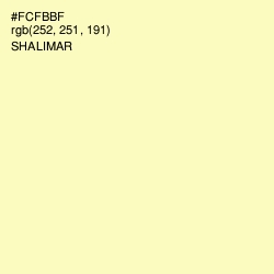 #FCFBBF - Shalimar Color Image