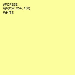 #FCFE9E - Pale Canary Color Image