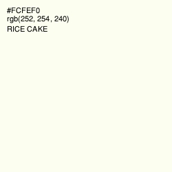 #FCFEF0 - Rice Cake Color Image