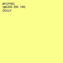 #FCFF8C - Dolly Color Image