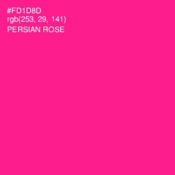 #FD1D8D - Persian Rose Color Image