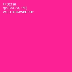 #FD2196 - Wild Strawberry Color Image