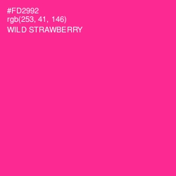 #FD2992 - Wild Strawberry Color Image