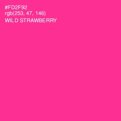 #FD2F92 - Wild Strawberry Color Image