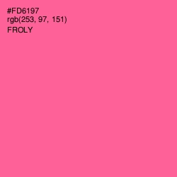 #FD6197 - Froly Color Image