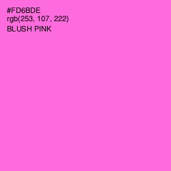 #FD6BDE - Blush Pink Color Image