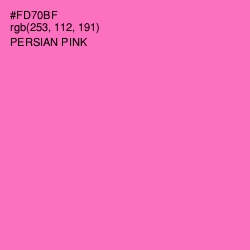 #FD70BF - Persian Pink Color Image
