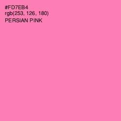 #FD7EB4 - Persian Pink Color Image