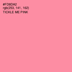 #FD8DA2 - Tickle Me Pink Color Image