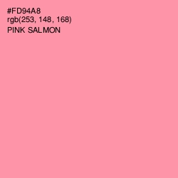 #FD94A8 - Pink Salmon Color Image