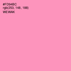 #FD94BC - Wewak Color Image