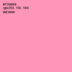 #FD96B8 - Wewak Color Image