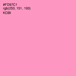 #FD97C1 - Kobi Color Image