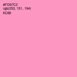 #FD97C2 - Kobi Color Image