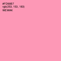 #FD99B7 - Wewak Color Image