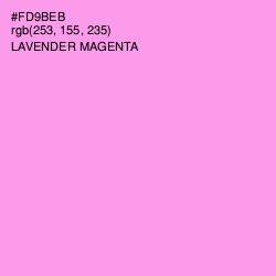 #FD9BEB - Lavender Magenta Color Image