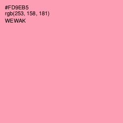 #FD9EB5 - Wewak Color Image