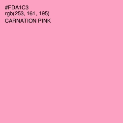 #FDA1C3 - Carnation Pink Color Image