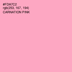 #FDA7C2 - Carnation Pink Color Image
