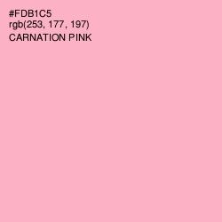 #FDB1C5 - Carnation Pink Color Image