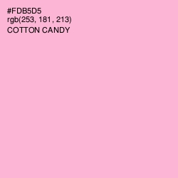 #FDB5D5 - Cotton Candy Color Image