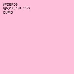 #FDBFD9 - Cupid Color Image