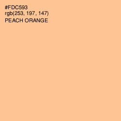 #FDC593 - Peach Orange Color Image