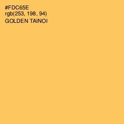 #FDC65E - Golden Tainoi Color Image