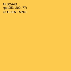 #FDCA4D - Golden Tainoi Color Image
