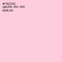 #FDCCDC - Azalea Color Image