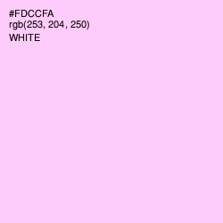 #FDCCFA - Pink Lace Color Image